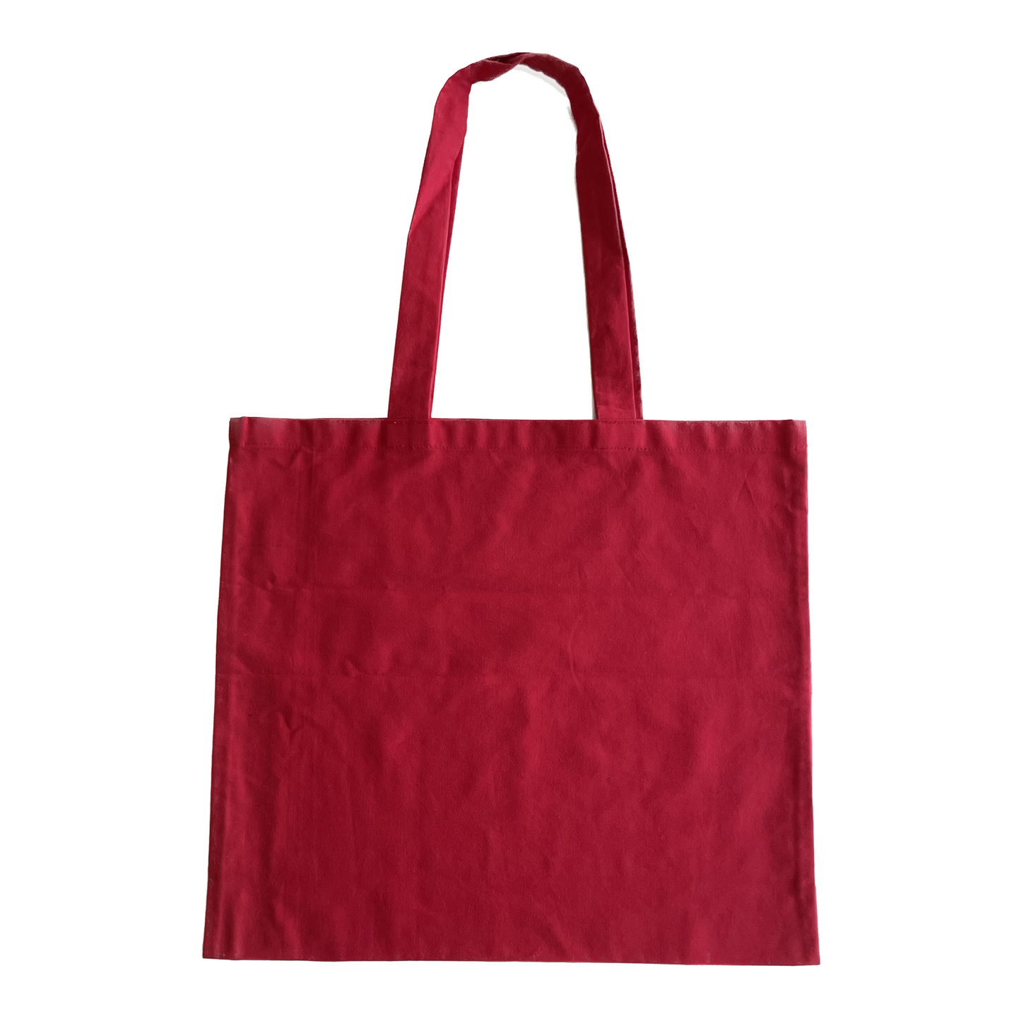 Marmeren design canvas tas in het rood