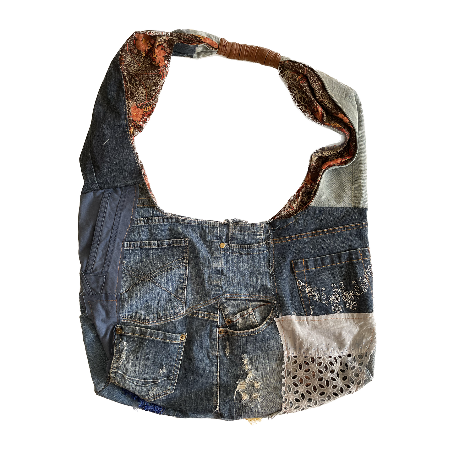 Gerecyclede Denim Tas - Denim Tas - Aysel's Choice